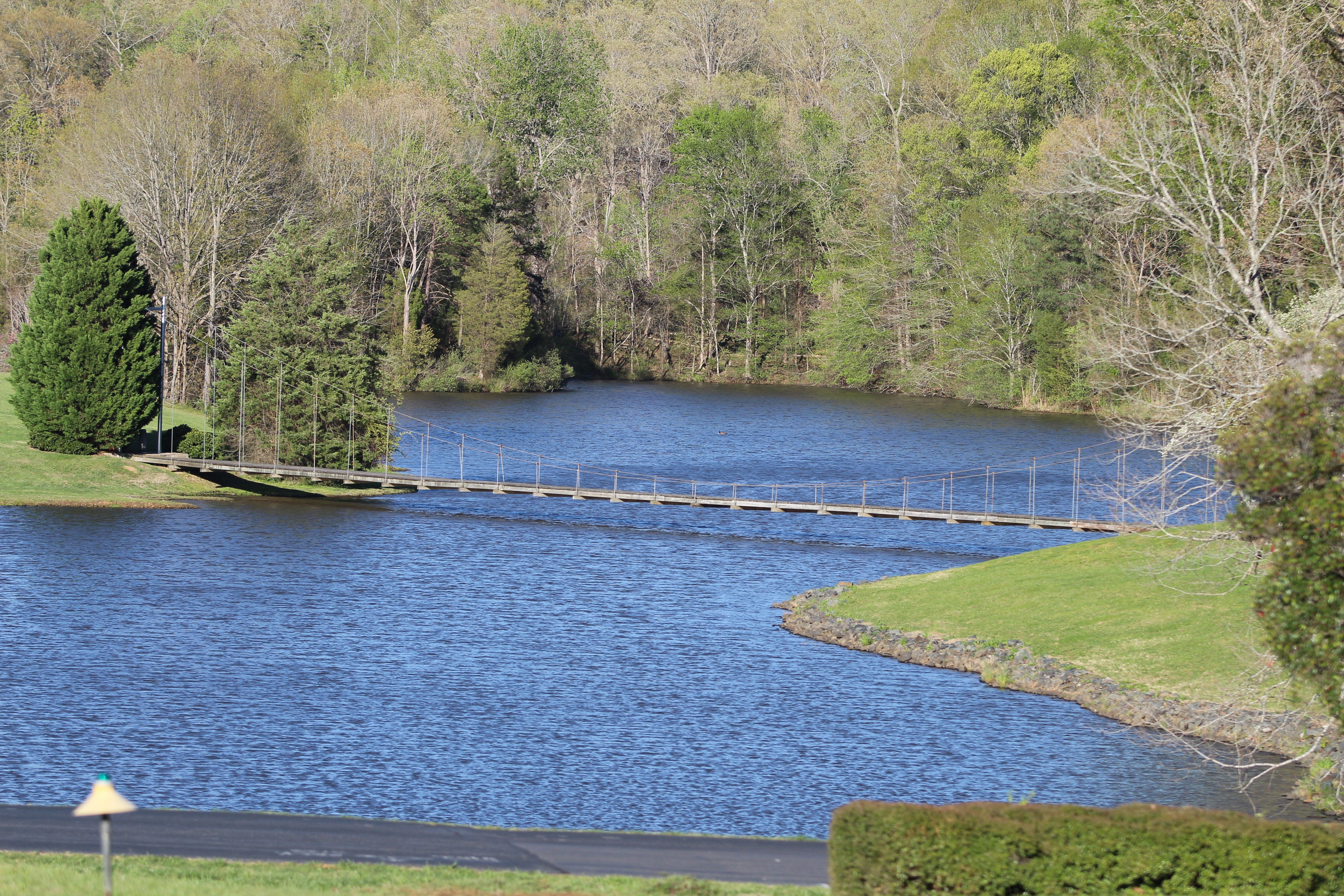 Swinging bridge